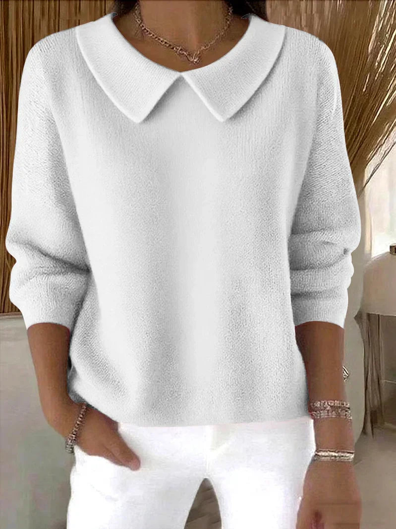 Drune | Kragenstrick Damenpullover