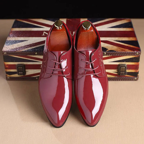 Drune | Glänzende Retro Brogues Für Herren