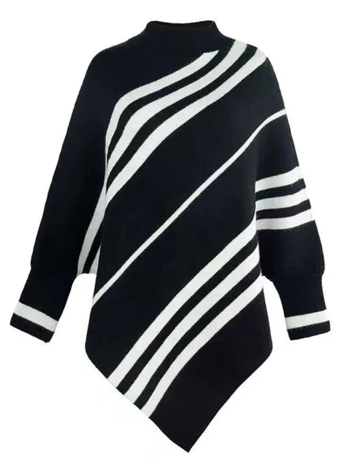 Drune | Drape Poncho Pullover