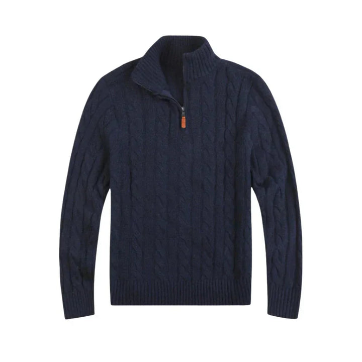 Drune | Trendy Strickjacke Mit Reißverschluss
