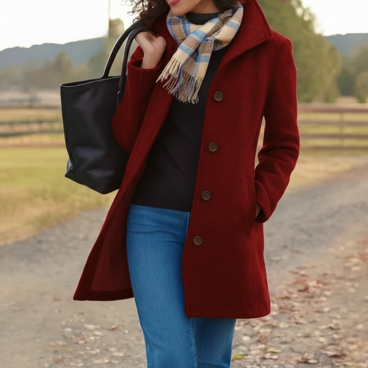 Drune | Klassische Mittelange Knopfjacke