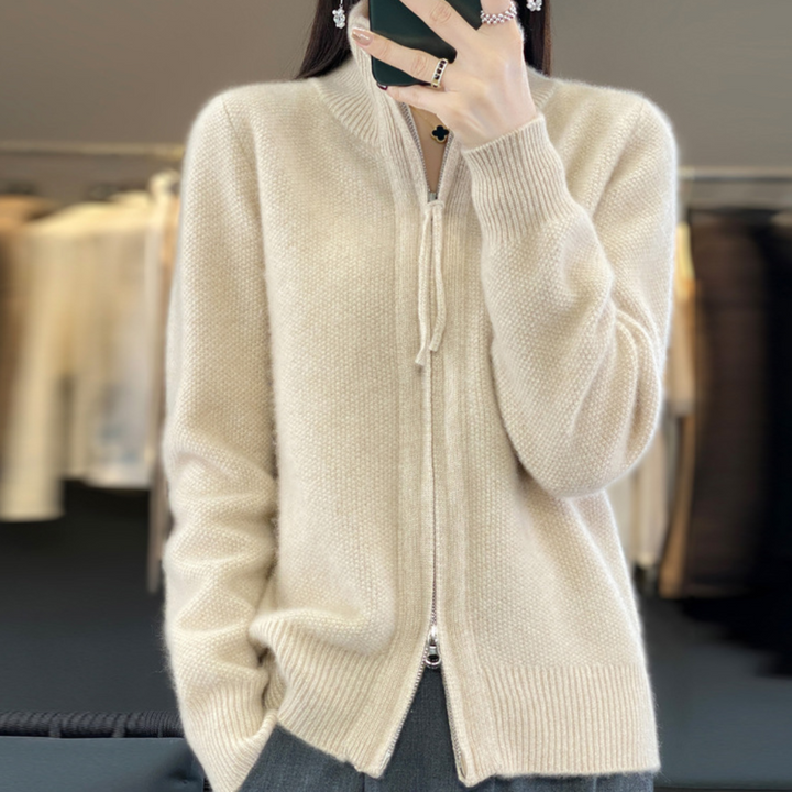Drune | Strickjacke mit Elegantem Design und Reißverschluss