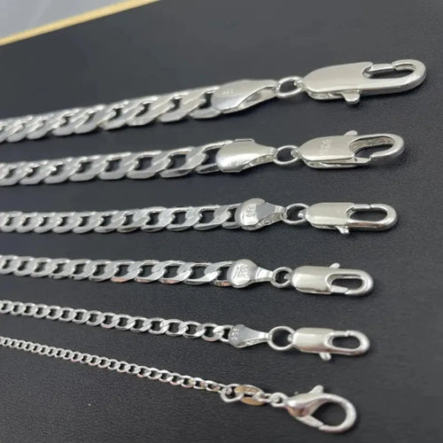 Drune | 925 Sterling Silber Gesicht Kette