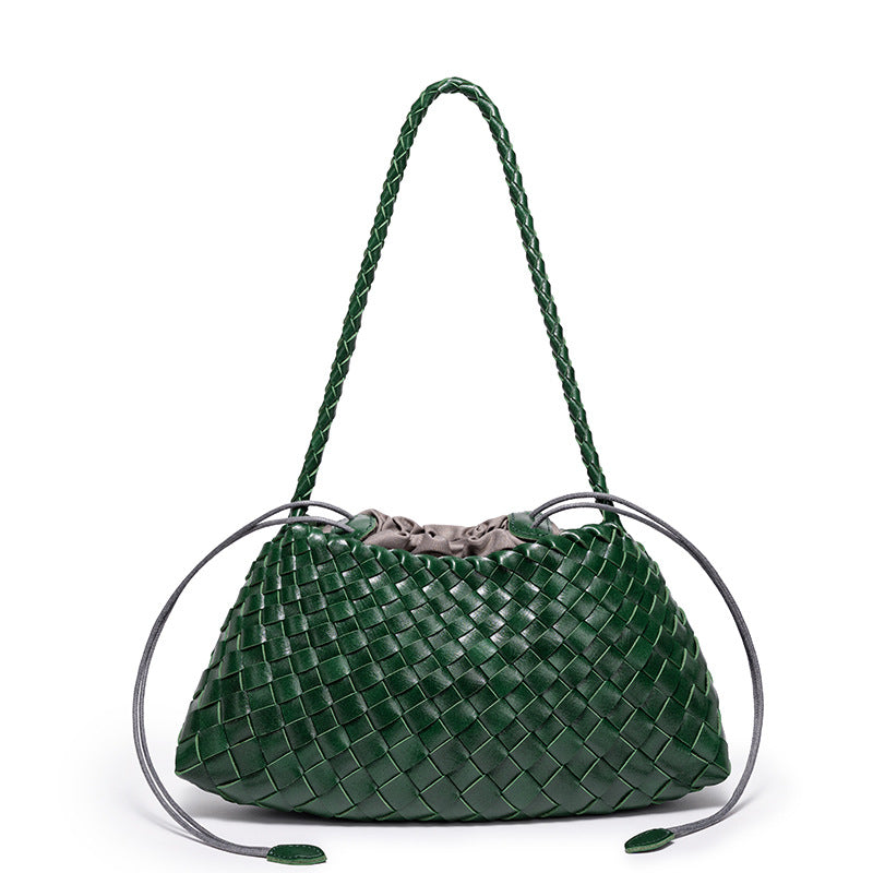 Drune | Schultertasche Mit Geflochtenem Design