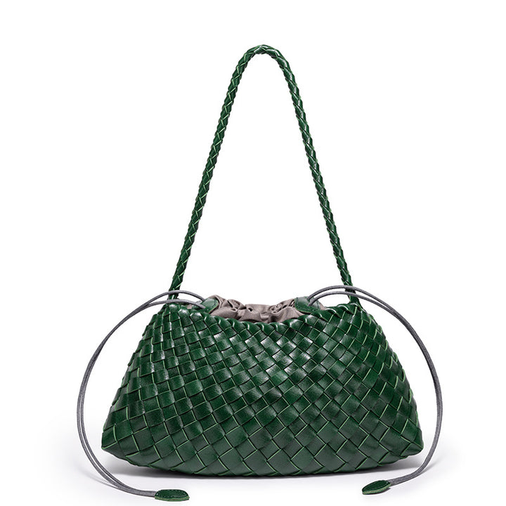 Drune | Schultertasche Mit Geflochtenem Design