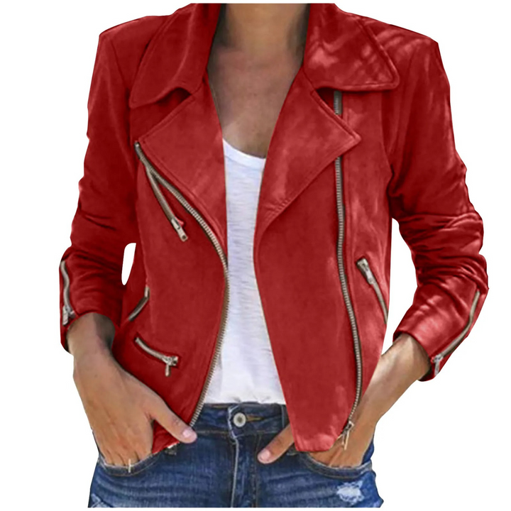 Drune | Lederjacke mit Reißverschluss
