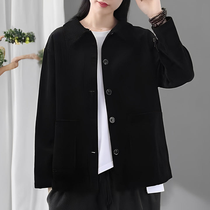 Drune | Bequeme Cordjacke mit Taschen für Damen