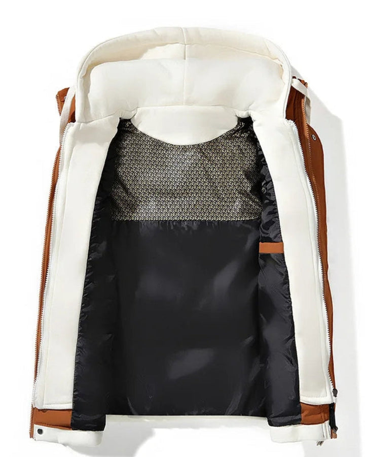 Drune | Softshell Gestepptes Kapuzenwesten