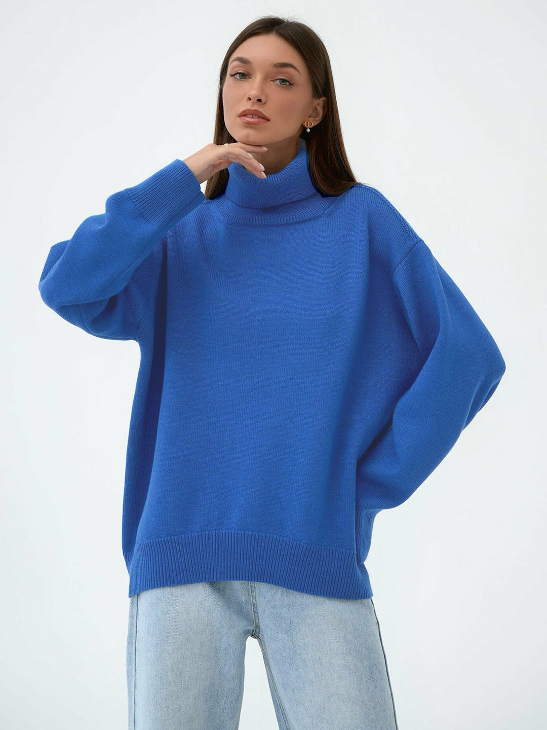 Drune | Lieblicher Winter Hoher Kragen Pullover