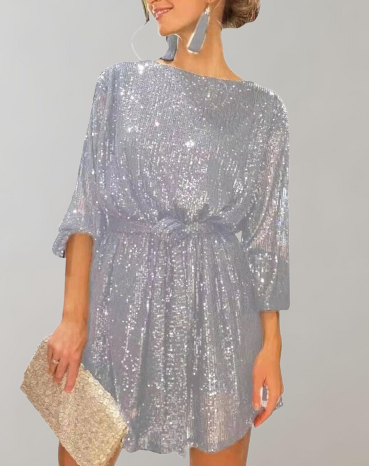 Drune -  Glitzerndes Paillettenkleid für Damen