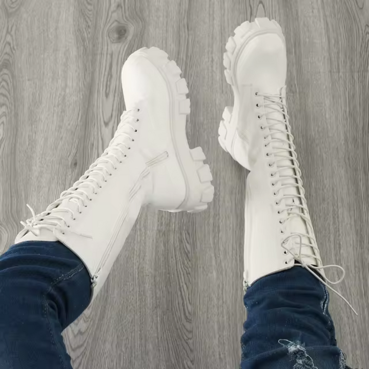 Drune | Moderne Lange Stiefel