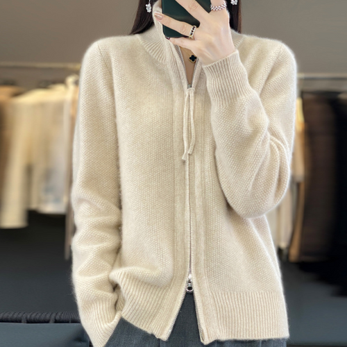 Drune | Eleganter und bequemer Reißverschluss-Cardigan