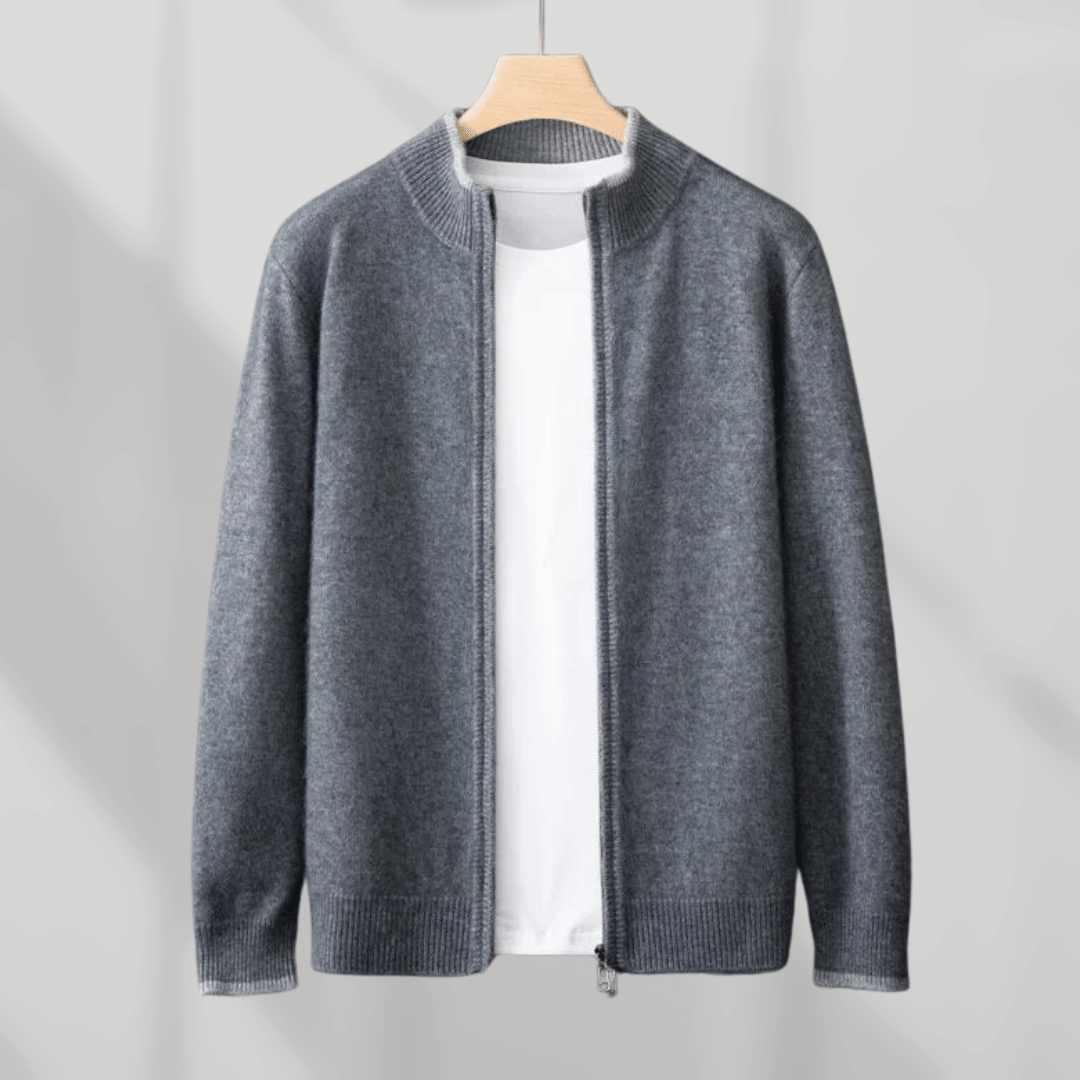 Drune | Amari Cashmere Zip Jacke