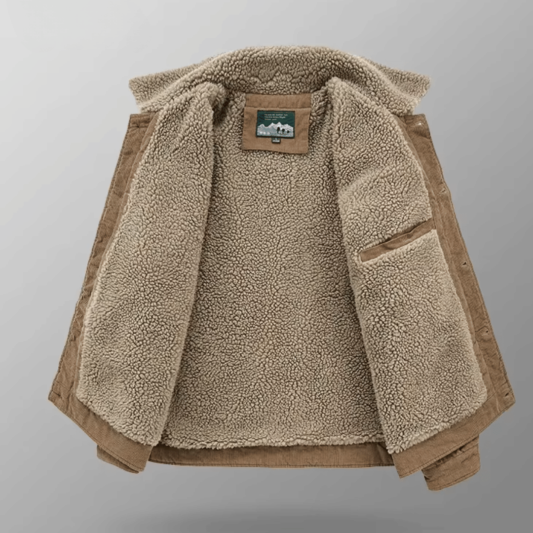 Drune | Bronco Corduroy Sherpa Jacke