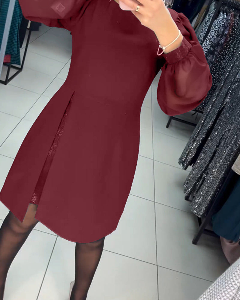 Drune | Einfarbiges Damenkleid