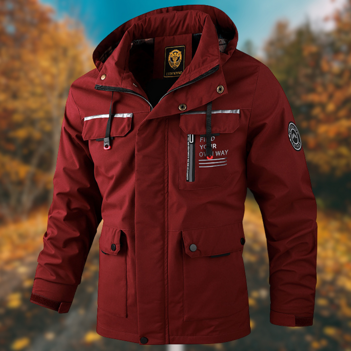 Drune | Herrenjacke mit Kapuze