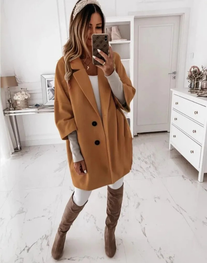 Drune | Eleganter Locker Sitzender Damen Trenchcoat