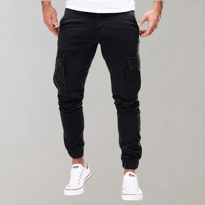 Drune | Herren Cargo Hose Trendy & Komfortabel Mit Praktischen Taschen
