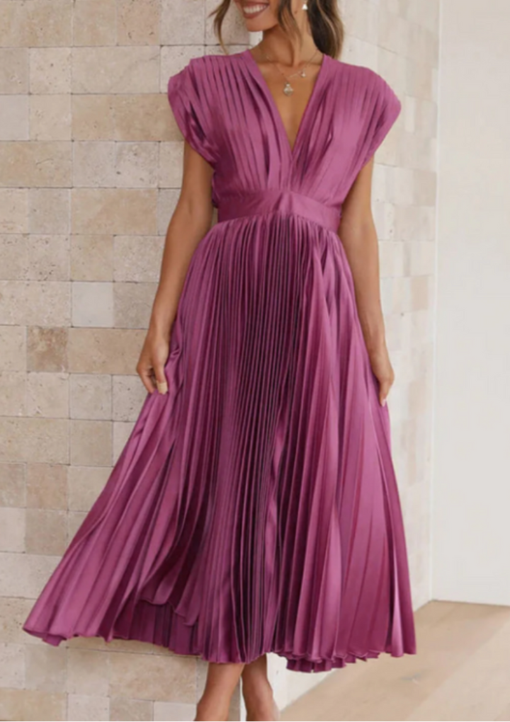 Drune | Elegantes Maxikleid Aus Leichtem Stoff