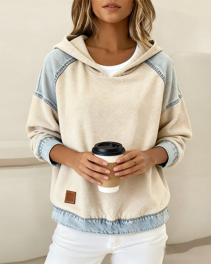 Drune | Kapuzensweatshirt mit Kontrasttasche