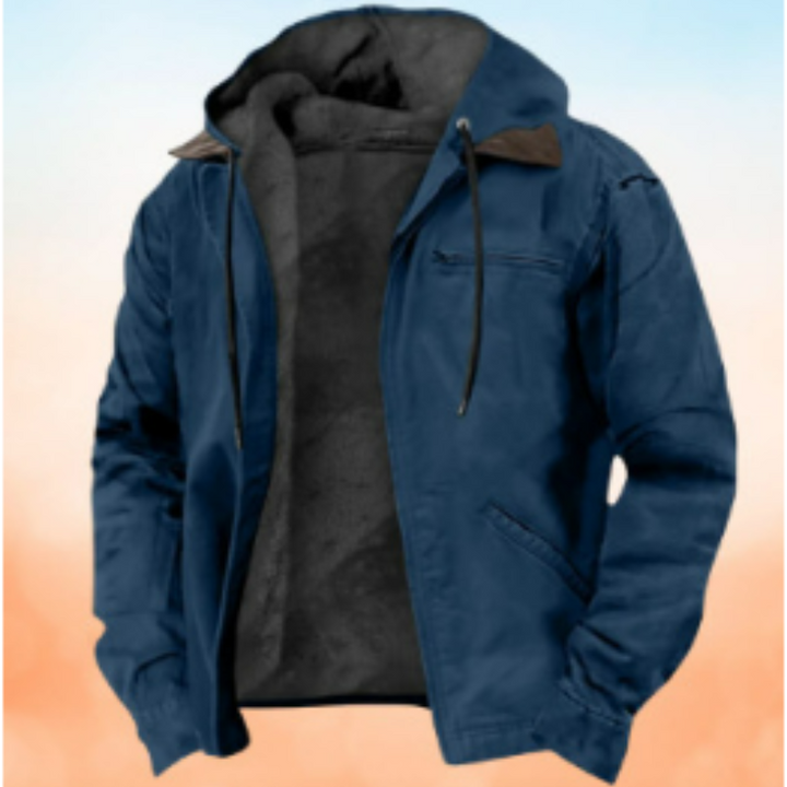 Drune | Herren Kapuzen Freizeitjacke - Mit Reißverschluss