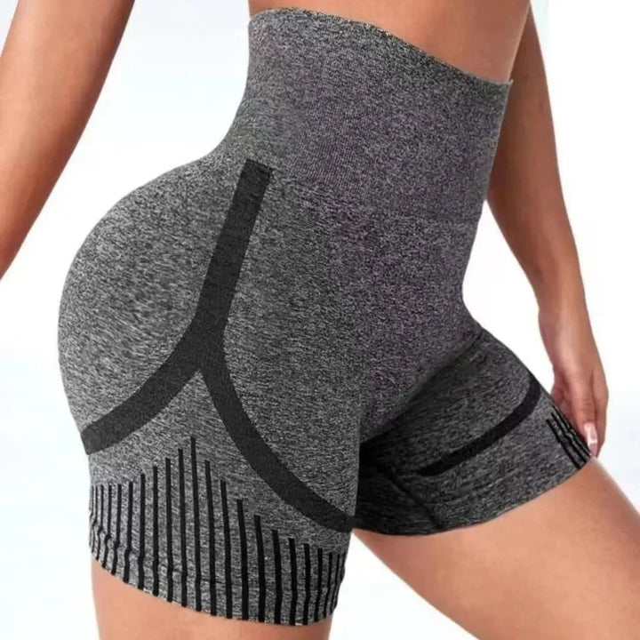 Drune | Hochtaillierte Yoga Sport Kurze Hose