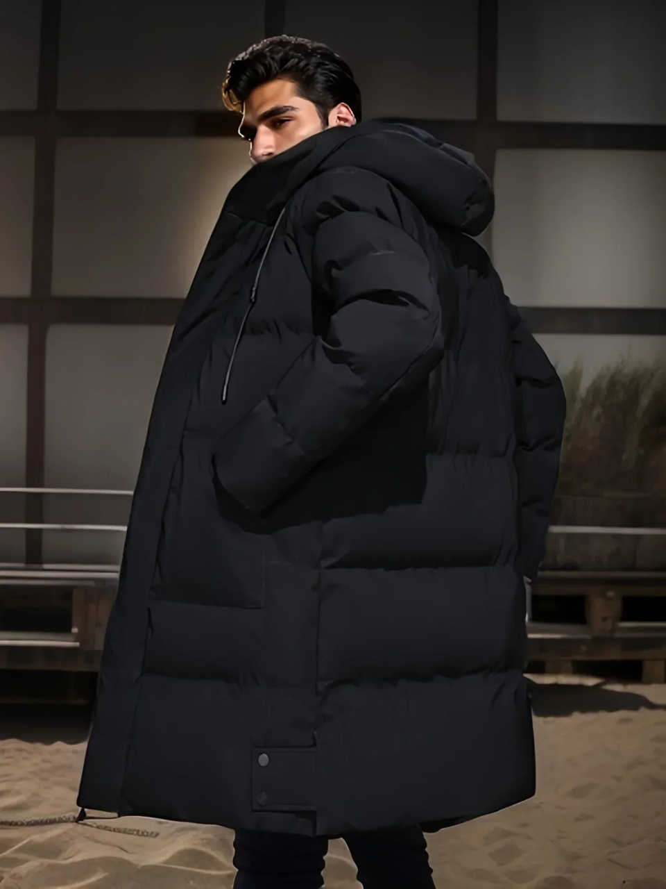 Drune | Jacke für Herren mit Kapuze für den Winterlook
