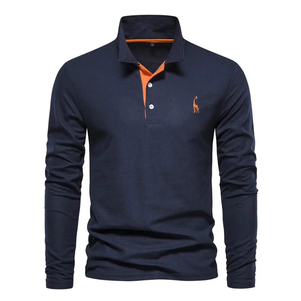 Drune | Polo Lange Ärmel Pullover