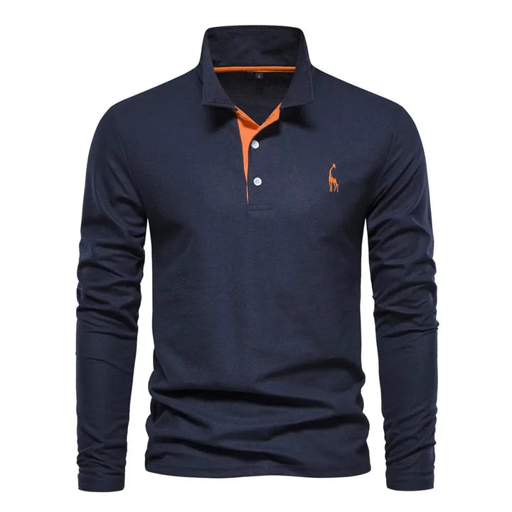 Drune | Polo Lange Ärmel Pullover