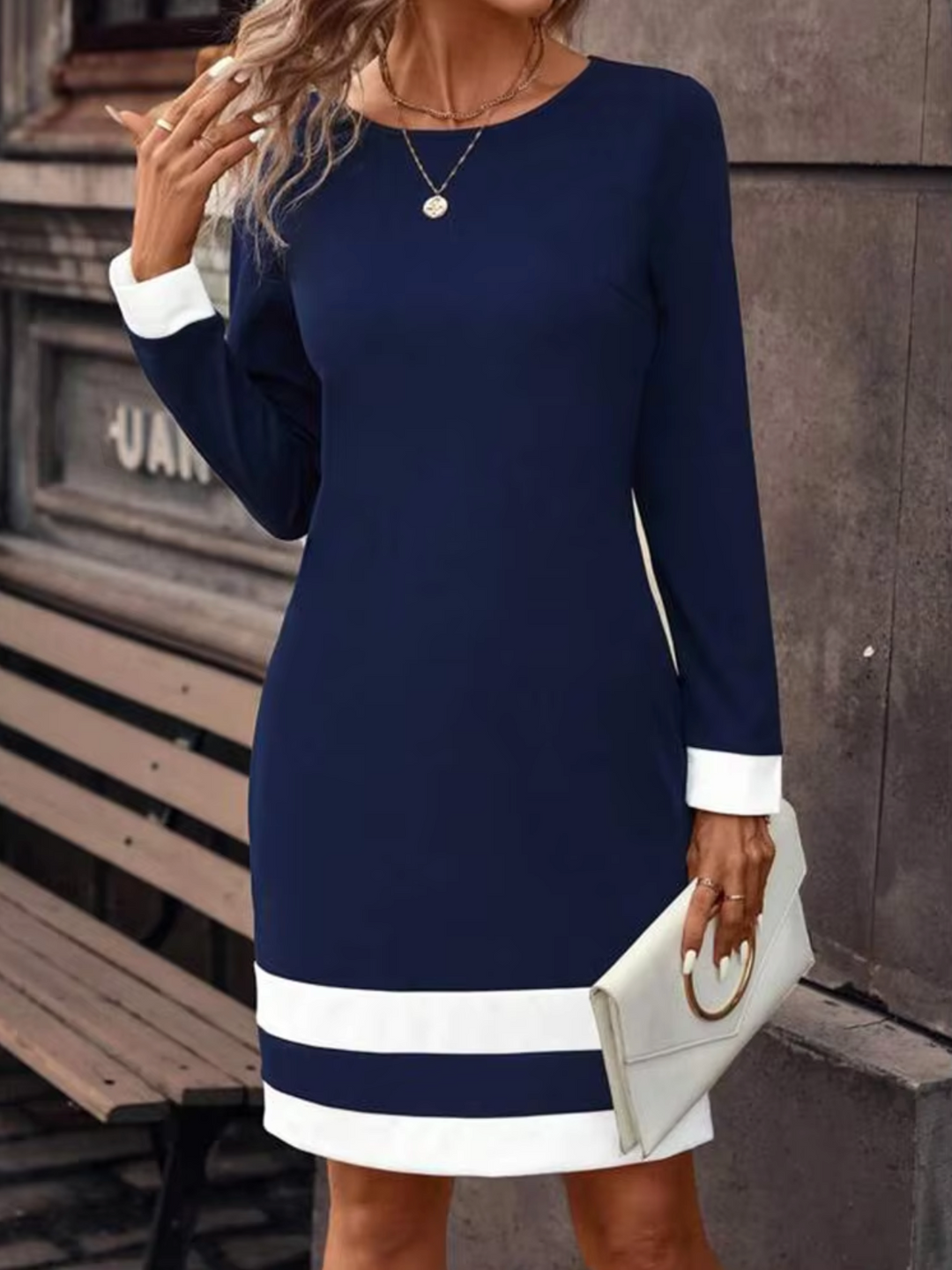 Drune | Stylisches Langarmkleid