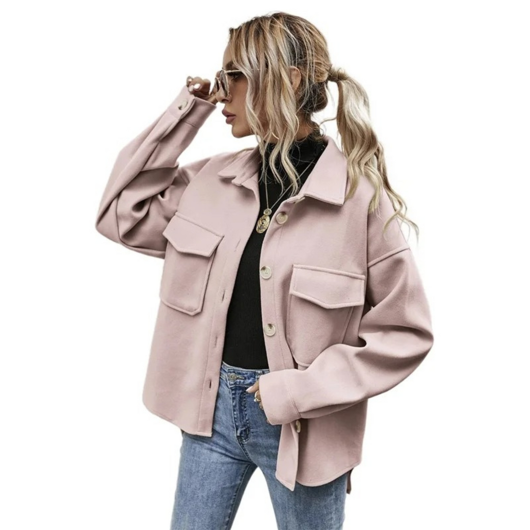 Drune | Geknöpfte Jacke Mit Brusttaschen Für Damen