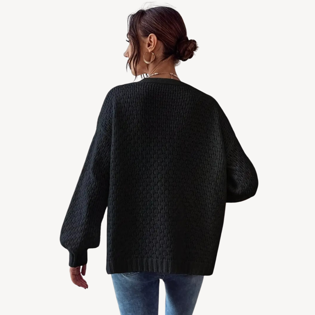 Drune | Floral Bestickter Cardigan für Damen