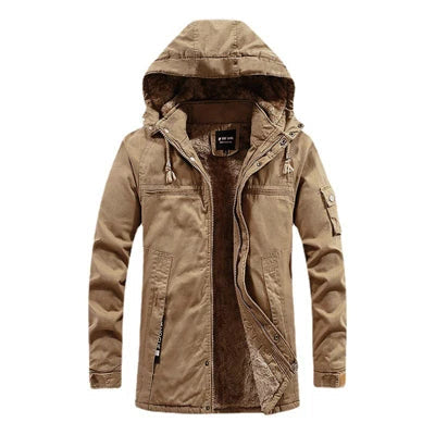 Drune | Herren Parka Fleece