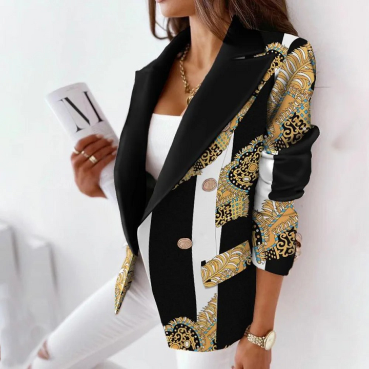 Drune – Damenblazer mit Wendekragen