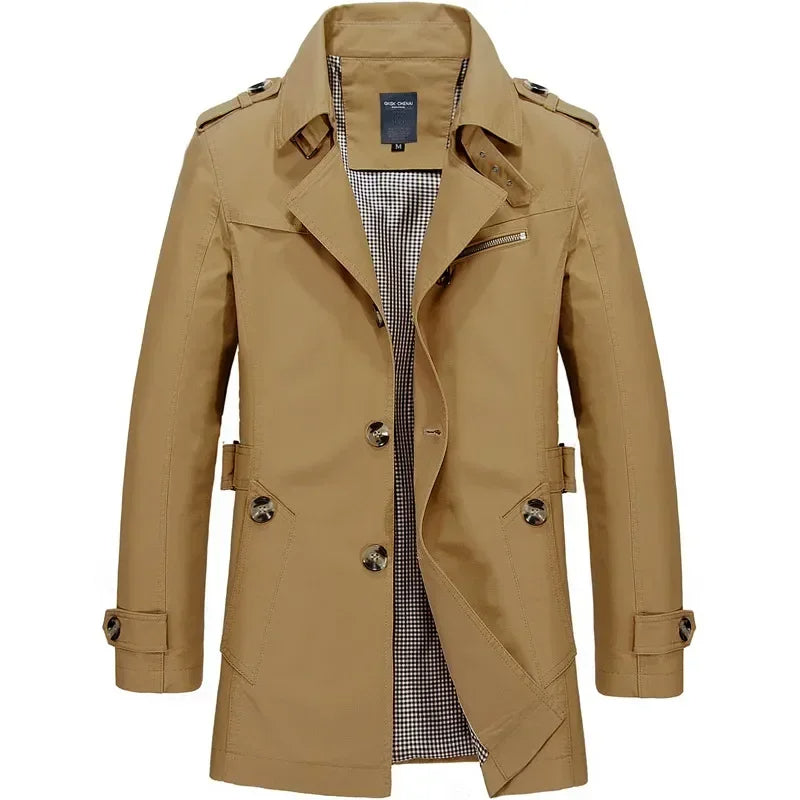Drune | Klassische Business Windbreaker