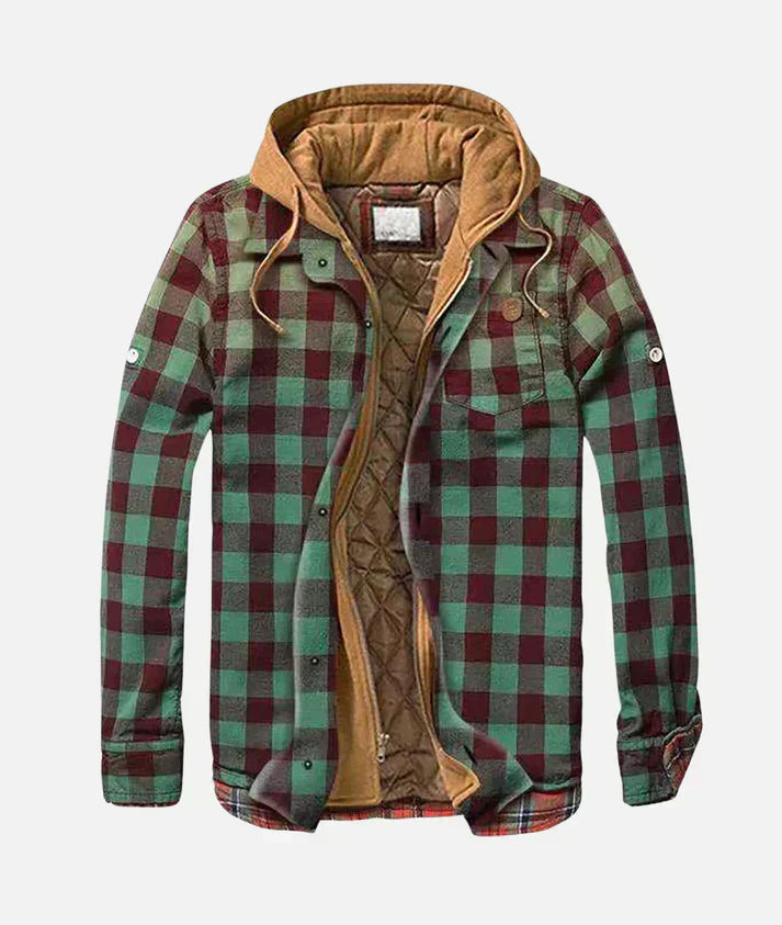 Drune | Karierte Patchworkjacke