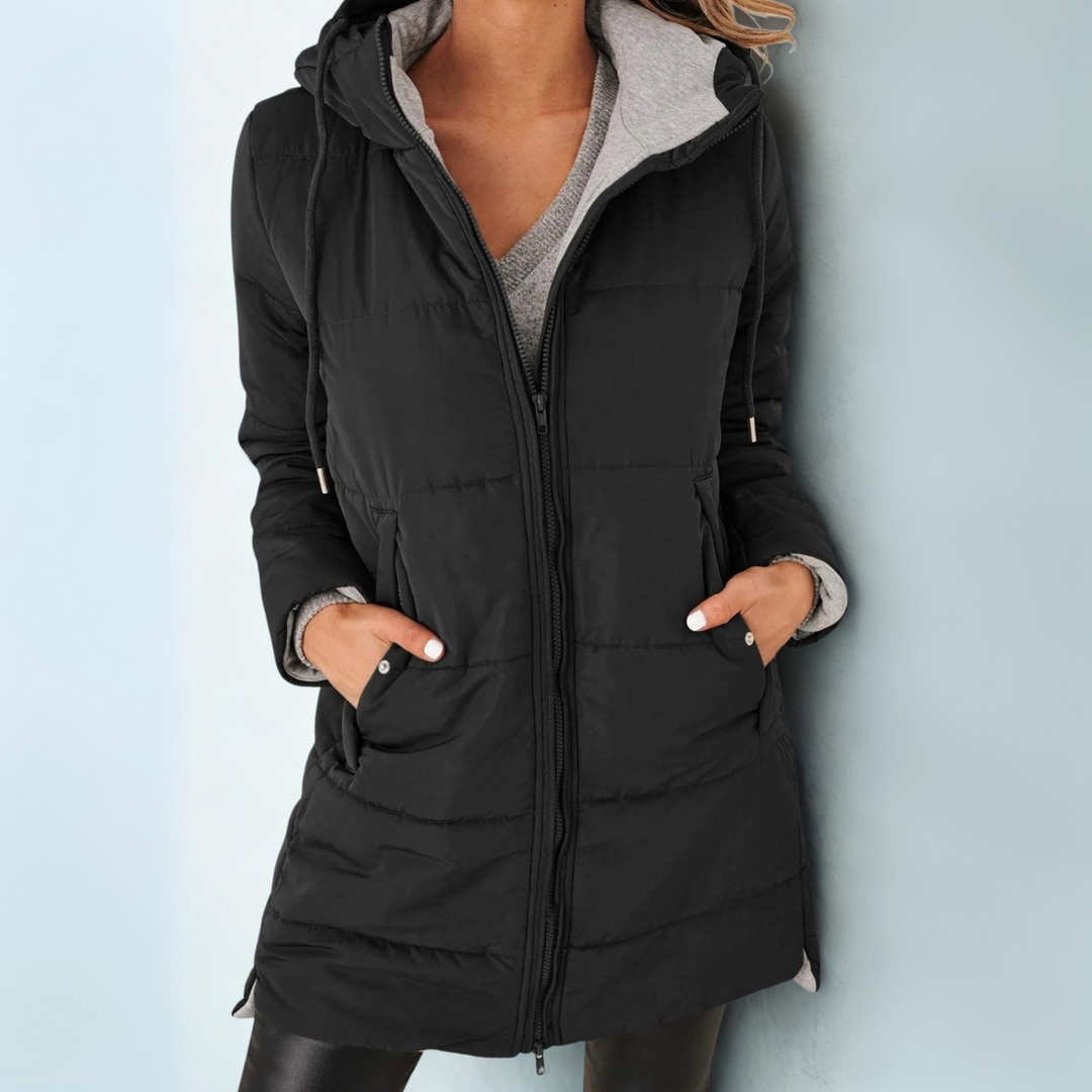 Drune | Leichte gepolsterte Jacke mit Kapuze