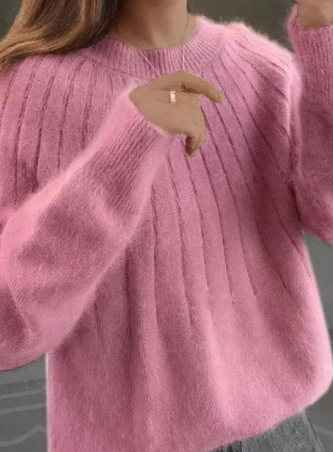 Drune | Flauschiger Strickpullover
