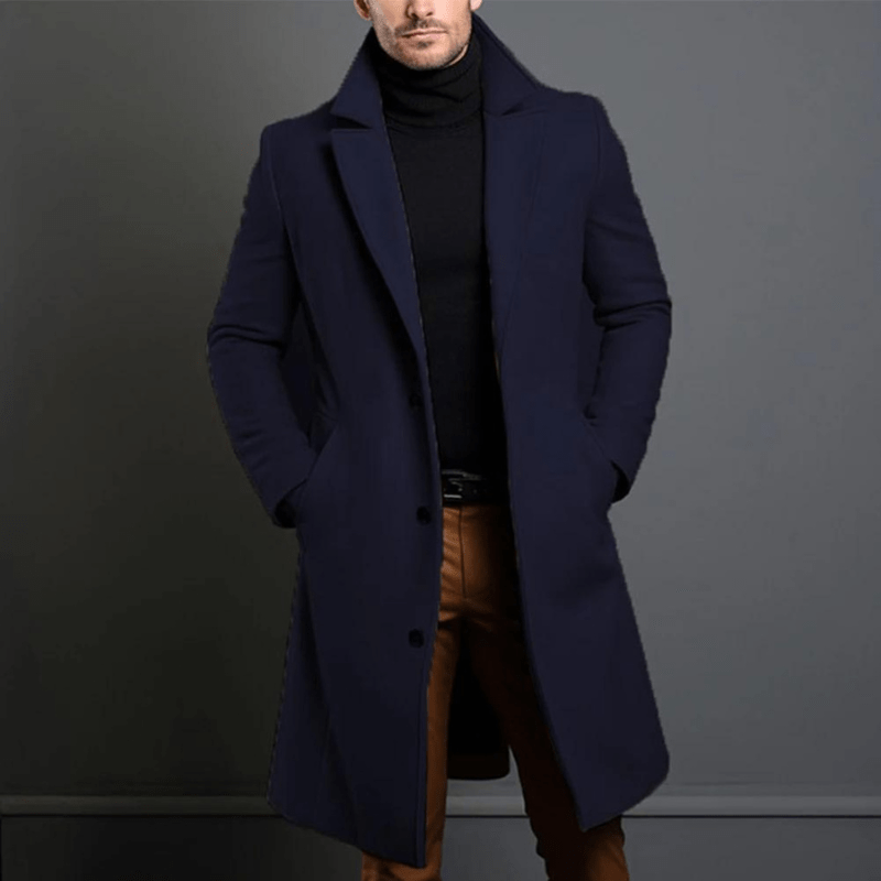Drune | Herren langer Wintermantel