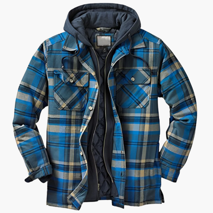 Drune | Freizeitjacke im Holzfäller-Stil mit Kapuze - Zeitlos & Warm für Outdoor und Alltag