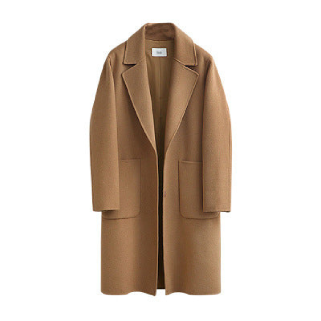 Drune | Klassischer Winter Trenchcoat Für Damen Lang