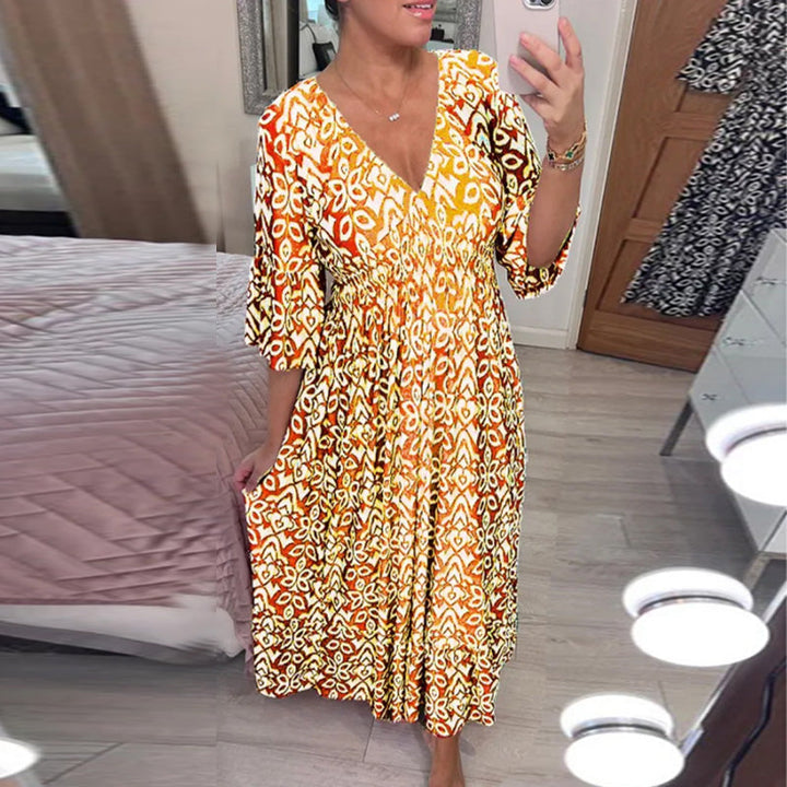 Drune | Modische Damenkleid mit Print