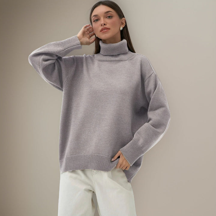 Drune | Warmer Oversized Rollkragenpullover Für Den Winter