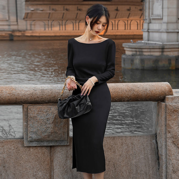 Frauen Neue Mode Französisches Kleid