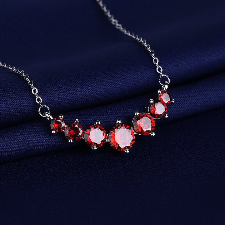 Drune | 925 Sterling Moissanit Halskette