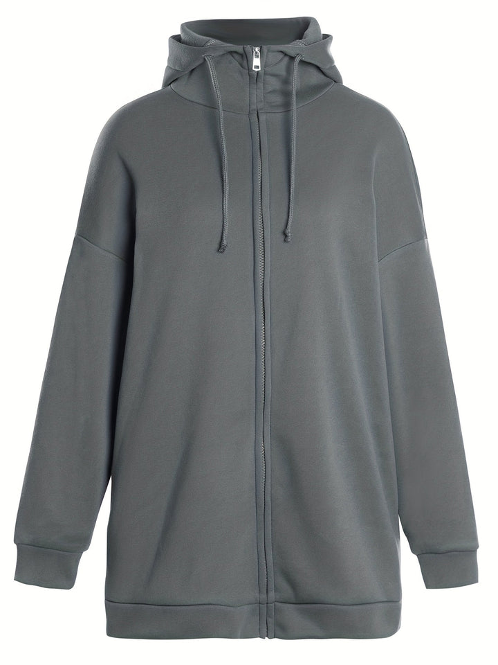 Drune | Lässiger Sport Kapuzenzipper Pullover