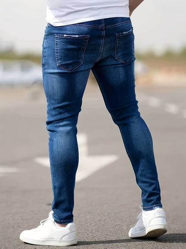 Drune | zerrissene jeans für männer