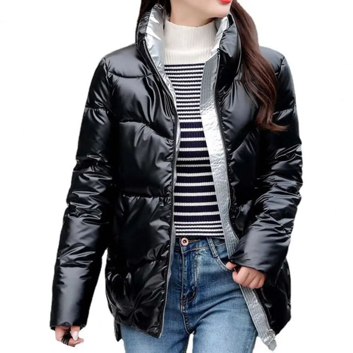Drune | smaragdgrüne Jacke für Frauen im Winter