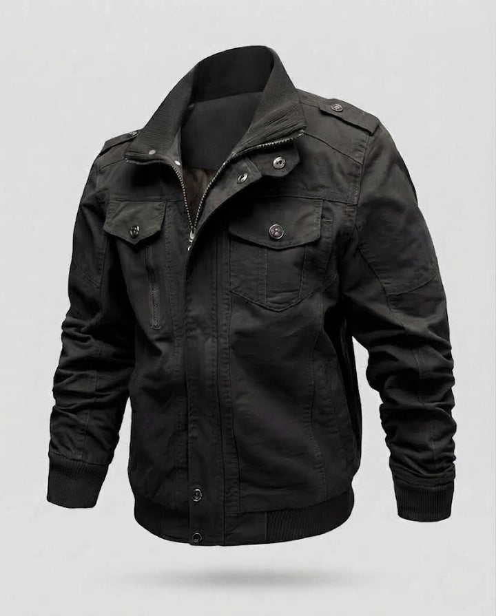Herren Freizeit Utility-Jacke mit praktischen Taschen Drune
