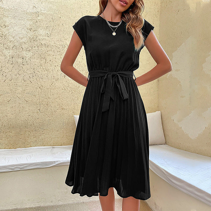 Drune | Mint Green Pleated Dress